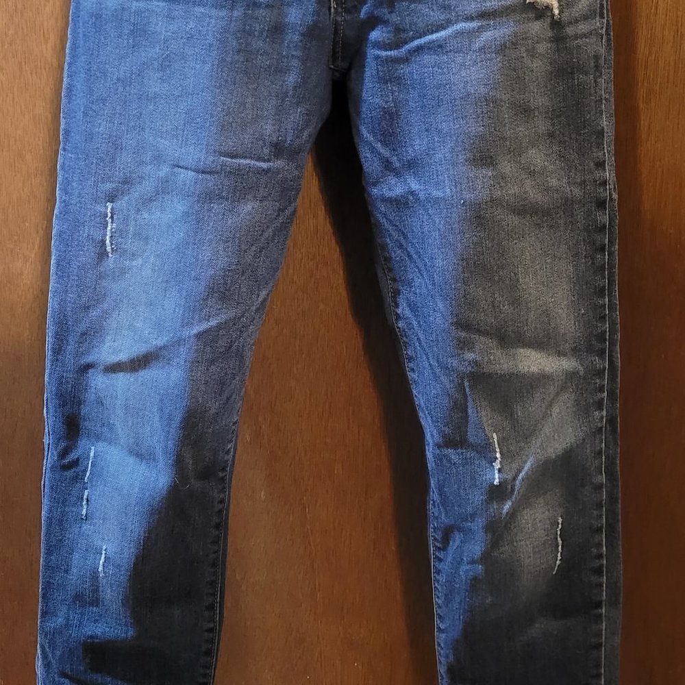 Flying Monkey distressed skinny jeans